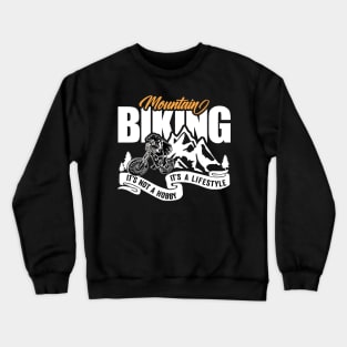 Mountain Biker Crewneck Sweatshirt